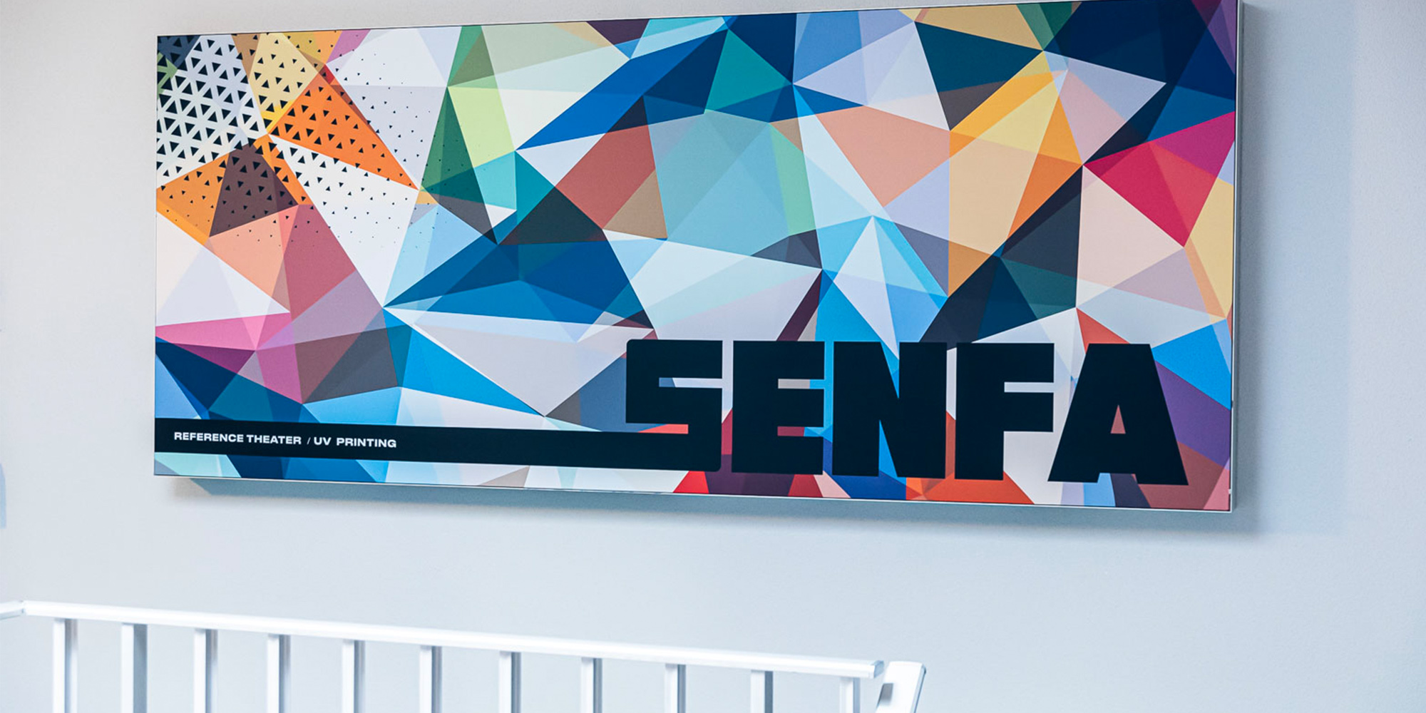 senfa frame textile theater uv printing fire retardant